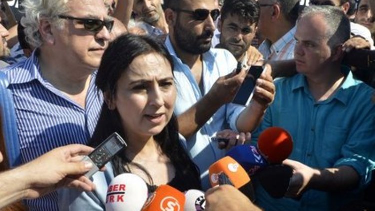 Barış yürüyüşü yerine açıklama