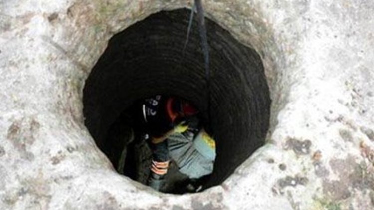 Su kuyusunda boğuldular