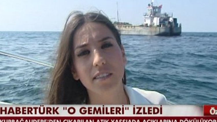 Kurbağalıdere'den çıkarılan atık Yassıada açıklarına dökülüyor