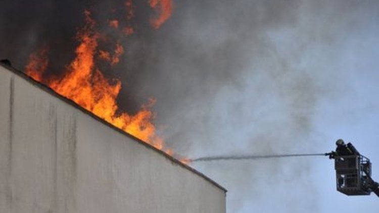 Selçuk Üniversitesi'nde yangın!