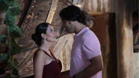 Nil ve Demir film setinde!