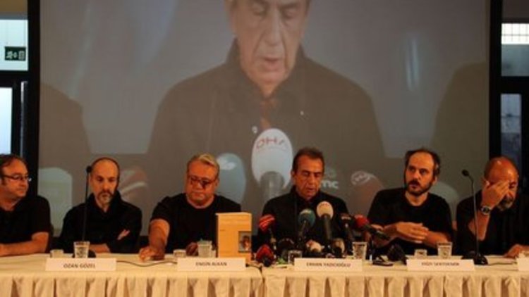 Sanatçılar, Levent Üzümcü'ye destek verdi