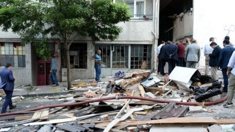 İstanbul'da korkutan patlama