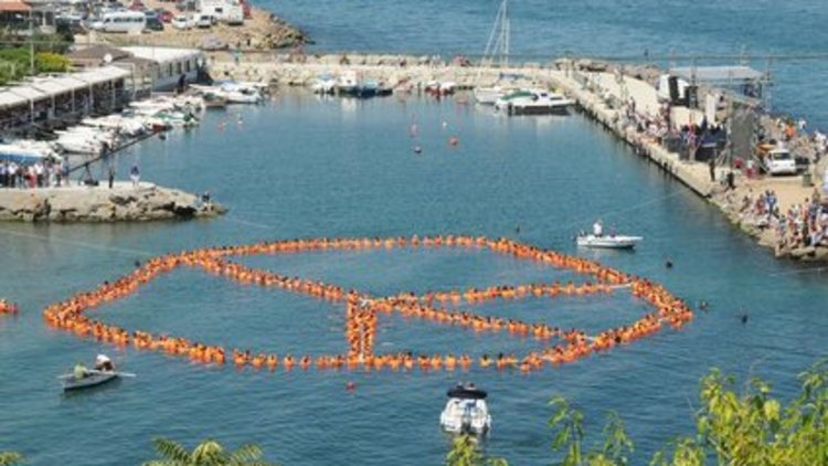 En büyük barış sembolü Bursa'da!