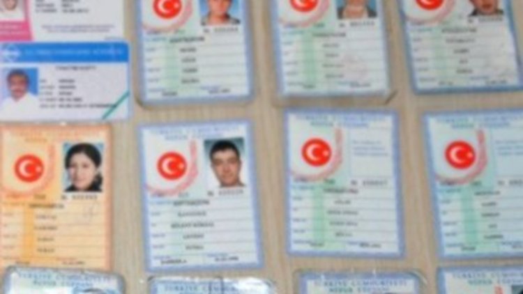 Kimlik bilgilerinize dikkat!