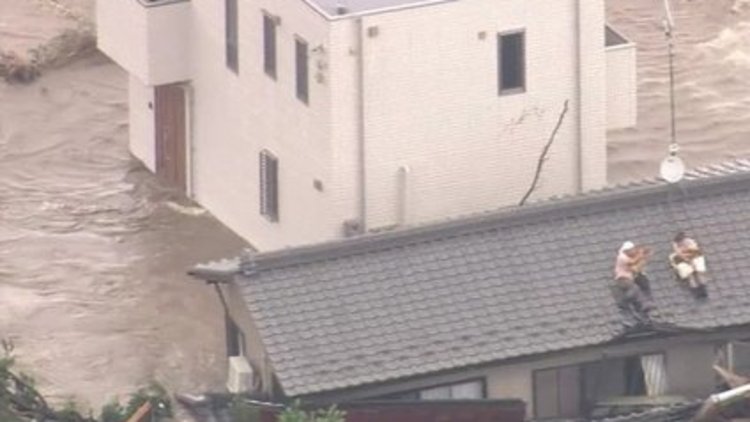 Japonya sel altında kaldı 