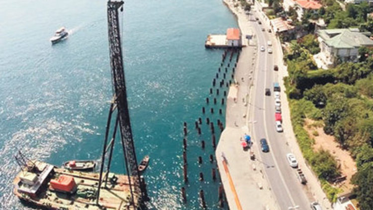 İstanbul boğazı daralıyor