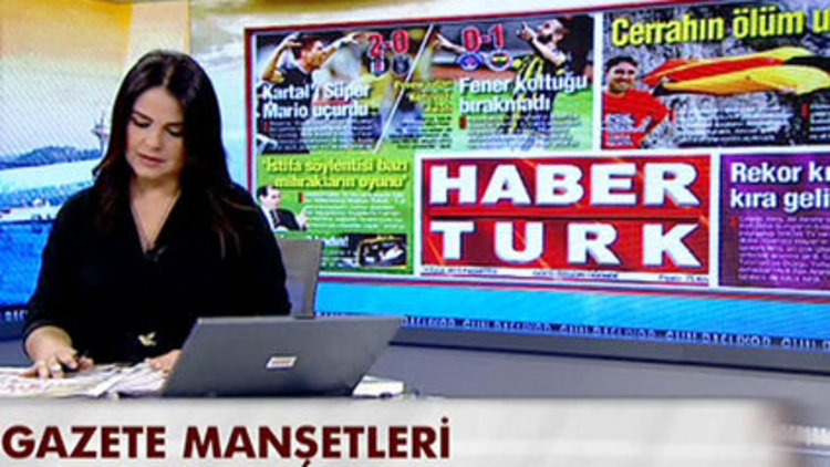 Gazete manşetleri (14 Eylül 2015)