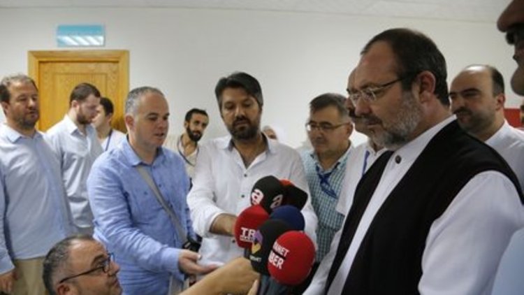 Mehmet Görmez, kutsal topraklara ziyarete gitti