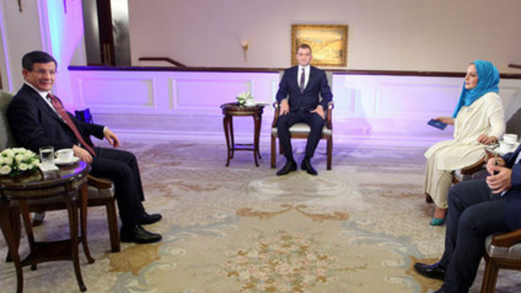 Ahmet Davutoğlu Show TV Haber&#039;e konuştu