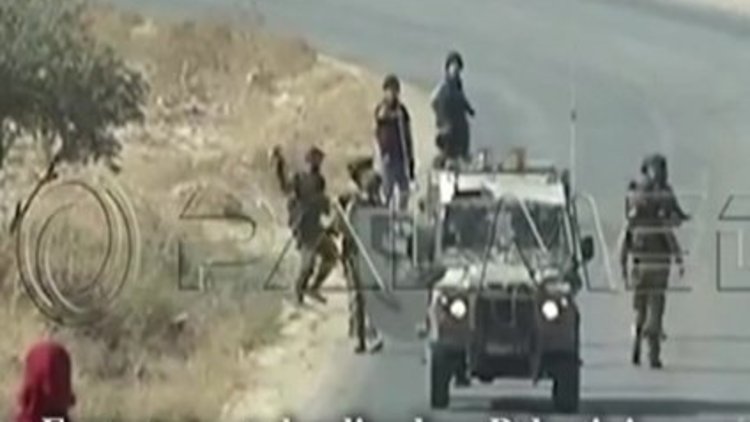 Askerden gazetecilere darp!