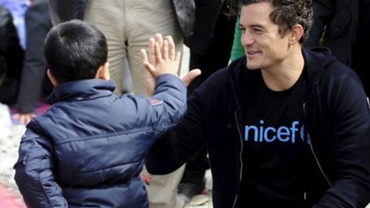 Orlando Bloom'dan Makedonya ziyareti