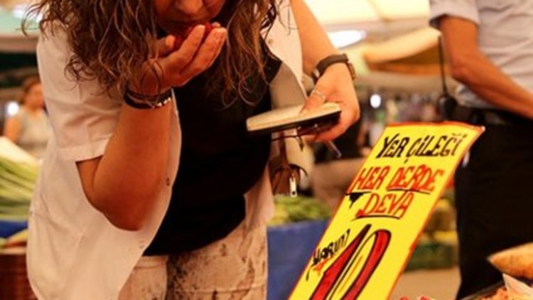 Domatesi kurutup dağ çileği diye yutturdular