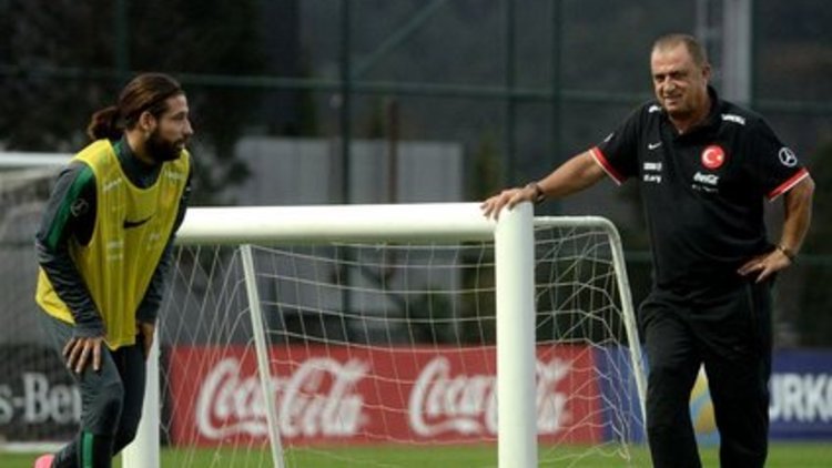 Türkiye A Milli Futbol takımı mesaiye başladı