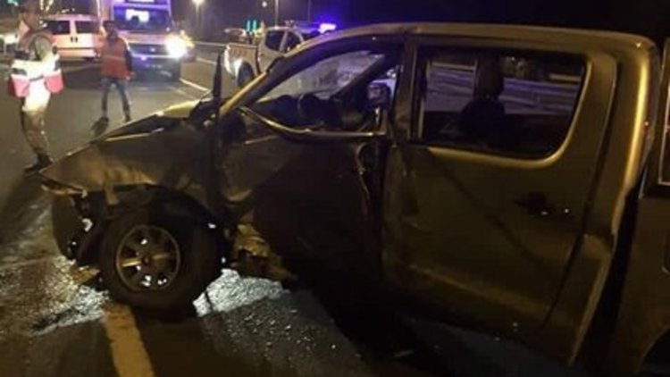 Fakıbaba kaza geçirdi