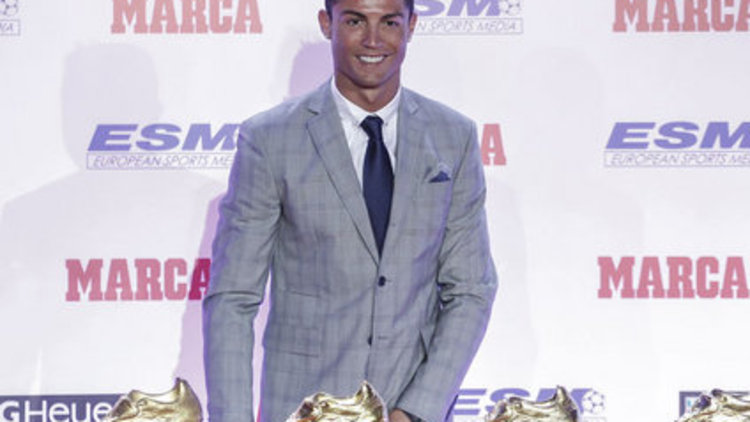 Ronaldo 4.kez "Altın Ayakkabı" ödülünü aldı