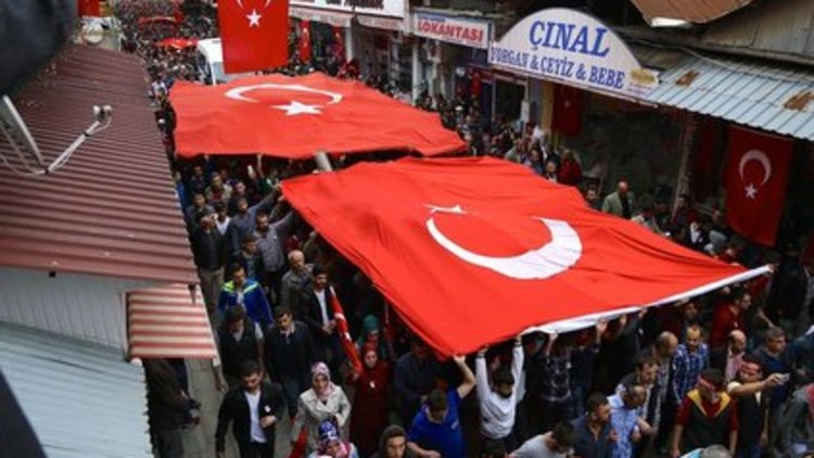 Sakarya şehidini uğurladı