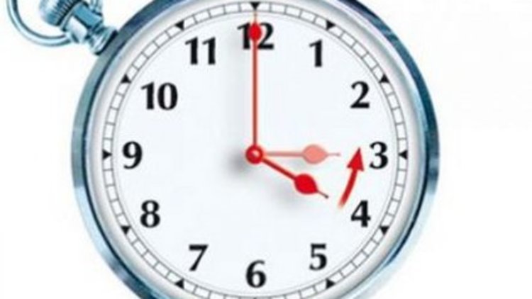 Saatler bu Pazar 1 saat geri alınacak