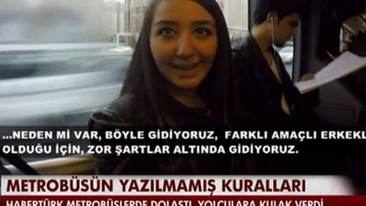 Habertürk ekibi metrobüse binmenin bilinmeyen taktikleri araştırdı