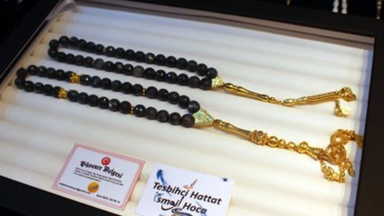 Göktaşı şimdi de tespih oldu