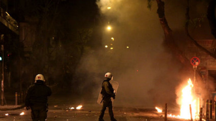 Atina'da olaylı yıldönümü