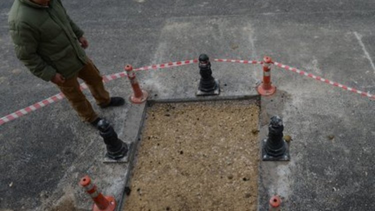 Asfalttan kurtuldu, 'kazı'lacak