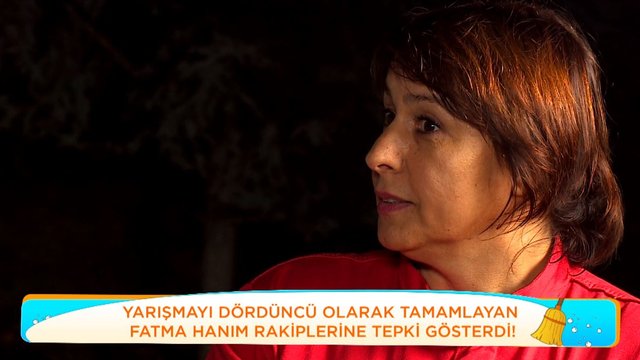 Fatma Hanım rakiplerine tepki gösterdi