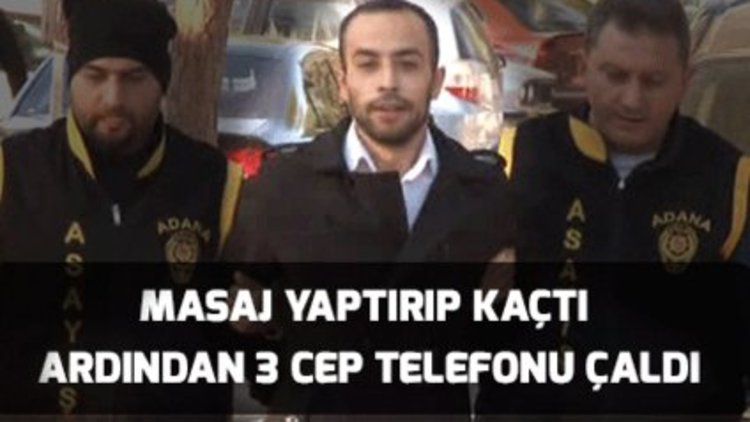 Masajla rahatladı, soya soya gitti!