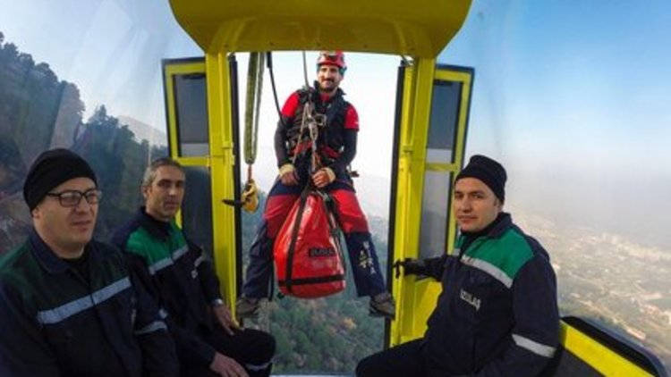 45 metrede tatbikat