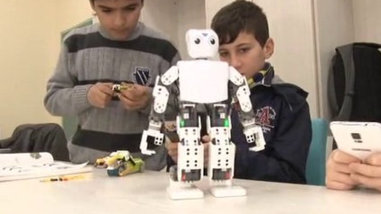 Geleceğin mucitleri robot yapmayı öğreniyor