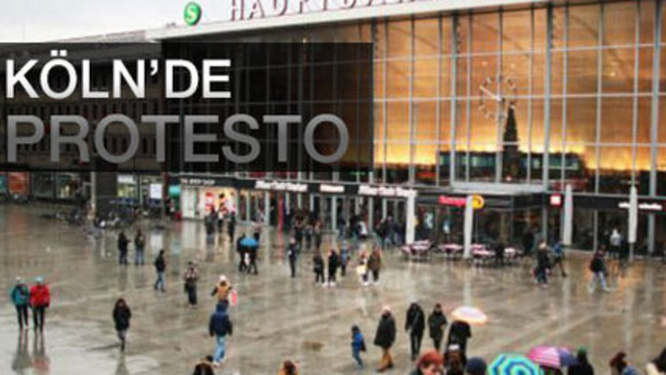 Toplu taciz skandalına 1000 erkek karıştı: ALMANYA SOKAKTA