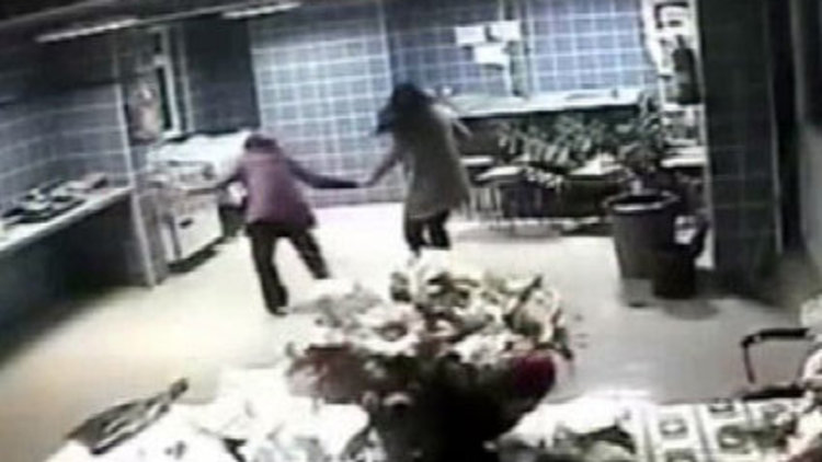 Depreme böyle yakalandılar