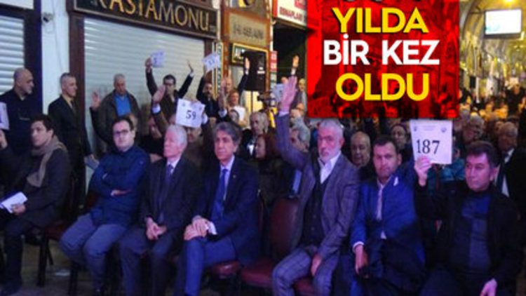 KAPALIÇARŞI&#039;DA SEÇİM