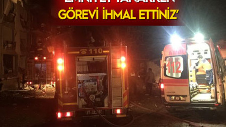 O İTFAİYEYE SORUŞTURMA