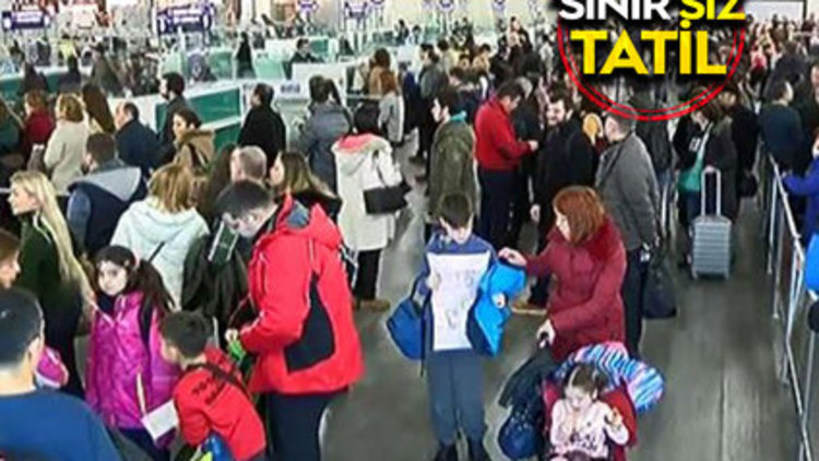 DIŞ&#039;TA İZDİHAM, İÇ HATLAR BOŞ