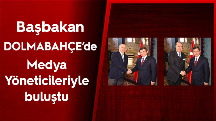 DAVUTOĞLU MEDYA BULUŞMASI