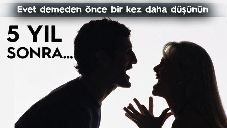 EVLİLİK 5 YIL ÇOK GÜZEL