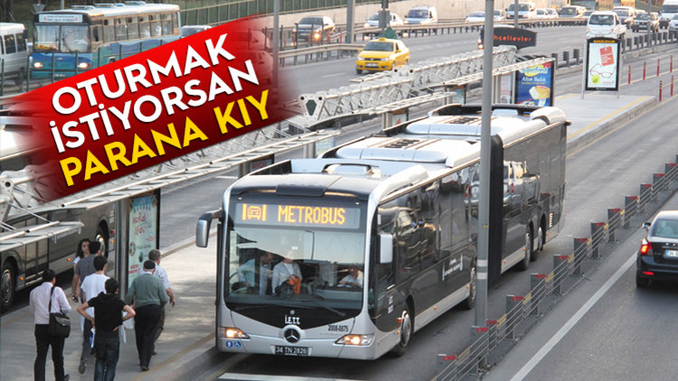 METROBÜSTE YENİ UYGULAMA