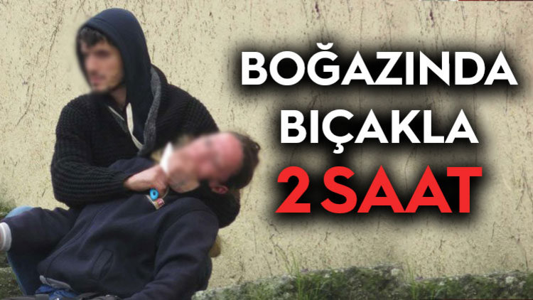 SOKAK ORTASINDA REHİN ALDI