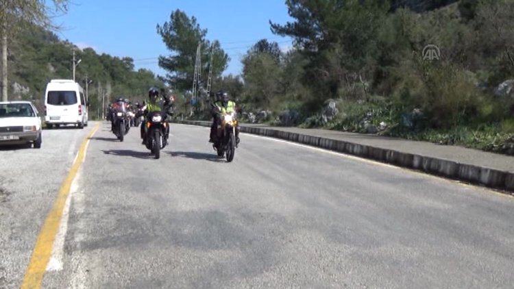 Antik kente alınmayan motorculardan tepki