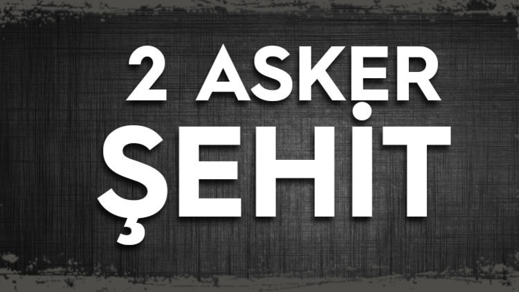 SUR'DA İKİ ŞEHİT