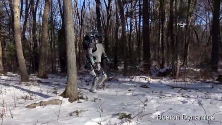 Google'ın insansı robotu Atlas özgürlüğüne kavuştu