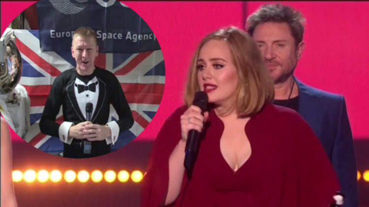 Uzaydan ödül aldı