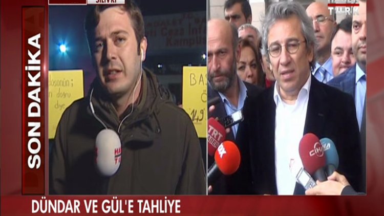 Dündar ve Gül için tahliye kararı çıktı!