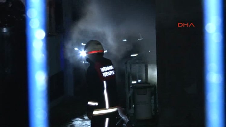 Öğrenci yurdunda yangın paniği