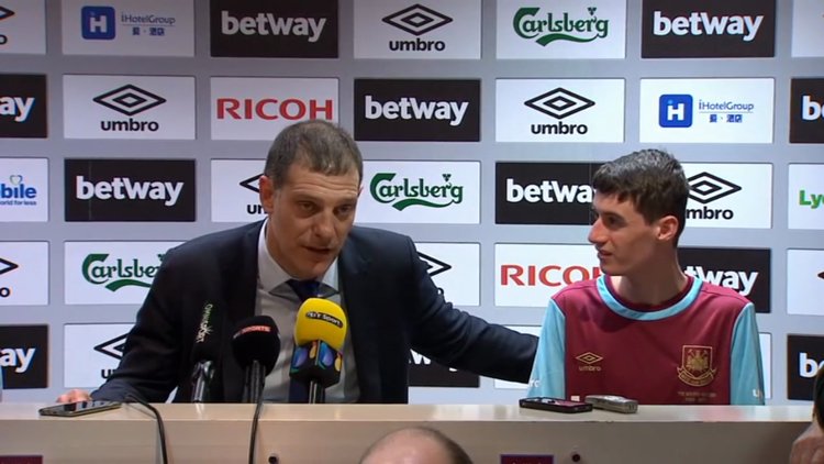 Bilic'in basın toplantısı sürprizi!