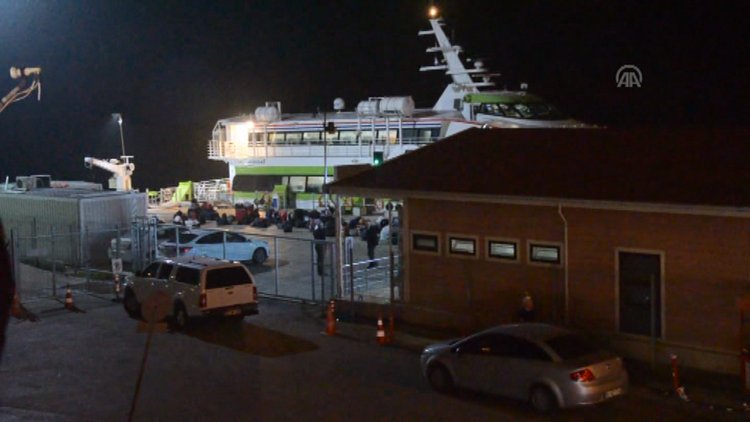 Mudanya'da deniz otobüsünde bomba ihbarı yapıldı
