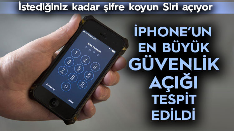 SIRI&#039;YE SORUN YETER