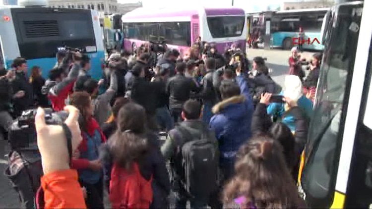 Kadıköy'de polis müdahalesi