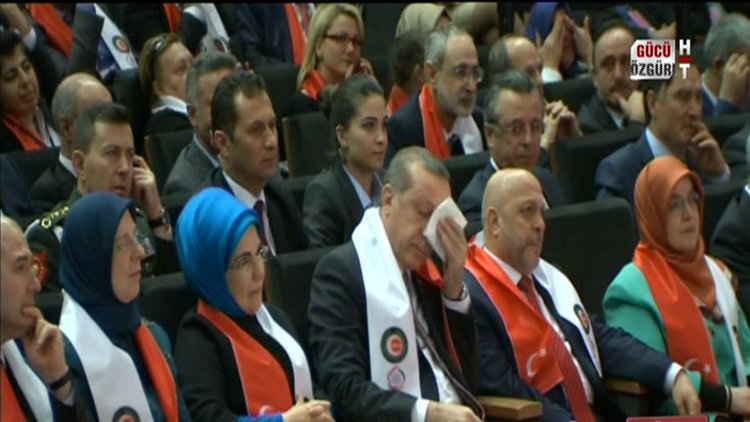 Erdoğan'ı ağlatan sözler